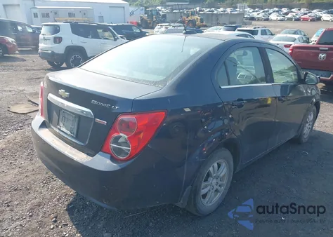 2015 Chevrolet Sonic Lt Auto from USA, damaged, VIN 1G1JC5SB4F4115525